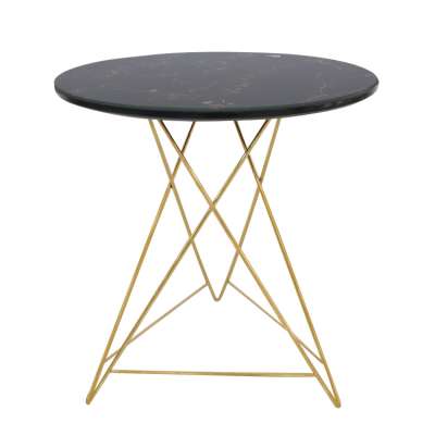 Nordic round coffee table modern coffee table round marble with gold leg