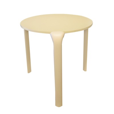 Leisure Simple Style plastic luxury  side coffee table pp round table for modern living room