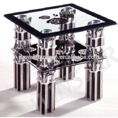 New product cheap home furniture office furniture glass coffee table with high quality